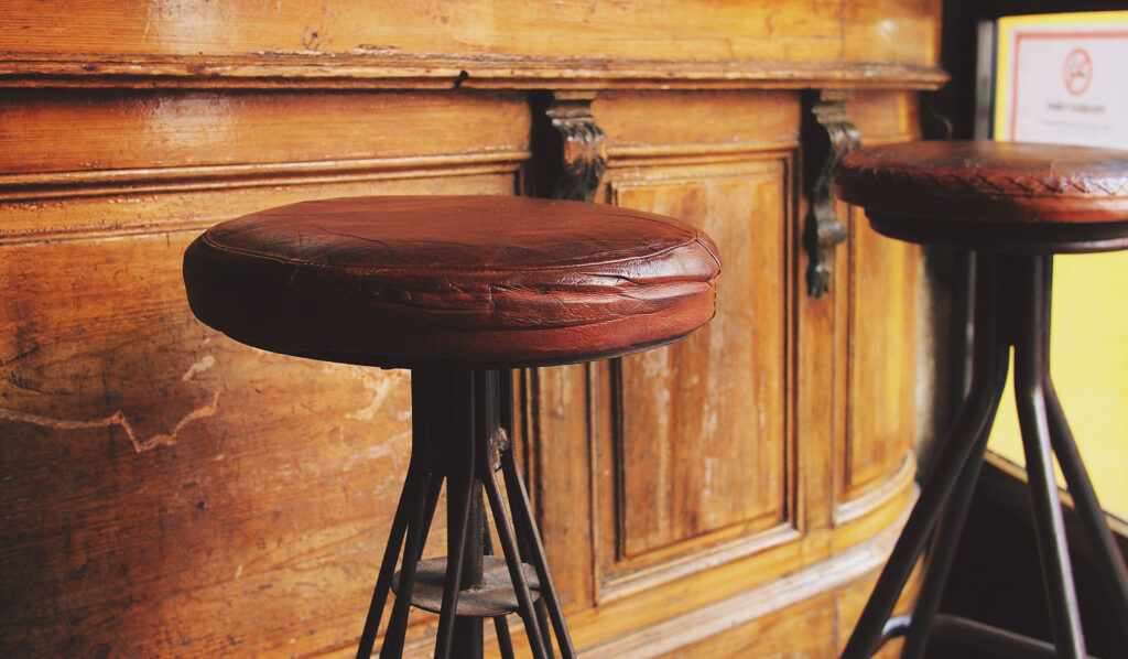 Stools at Bar