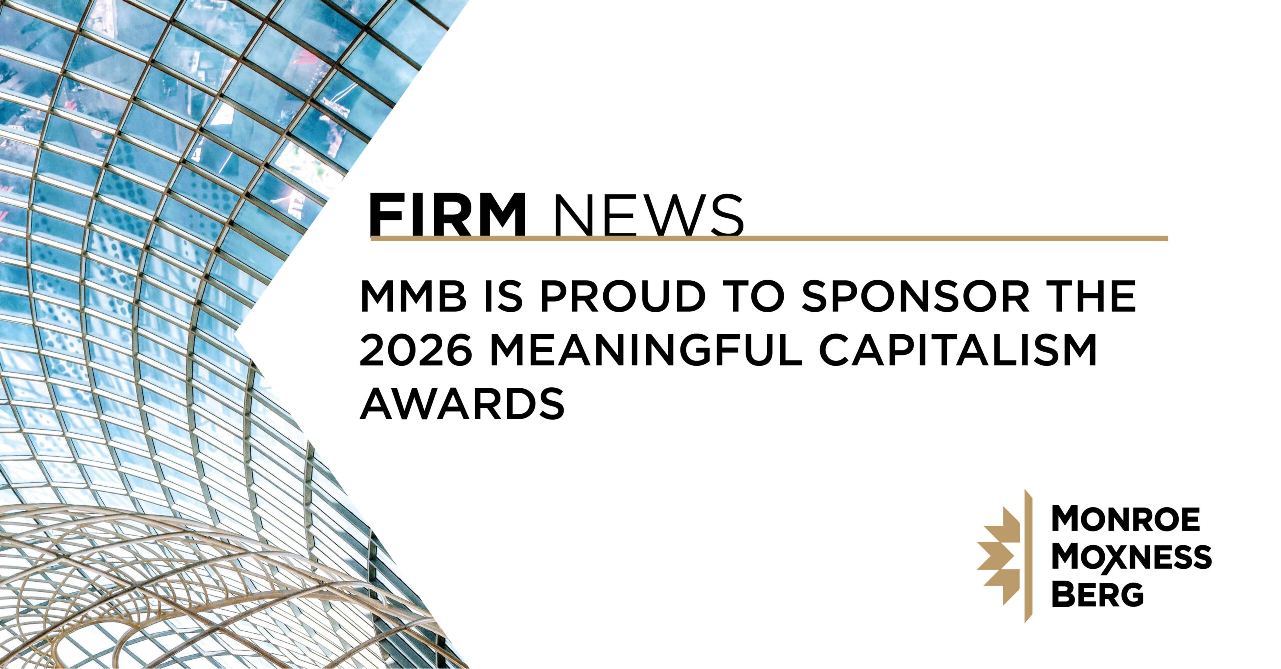 Monroe Moxness Berg Sponsors the 2026 Meaningful Capitalism Awards